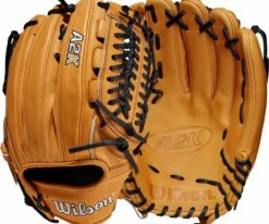 Wilson 11.75'' D33 A2K Series Glove 2023 For Unisex Tan/black