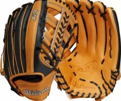 Wilson 12.75'' 1810SS A2K SuperSkin Series Glove 2023 For Unisex Tan/black