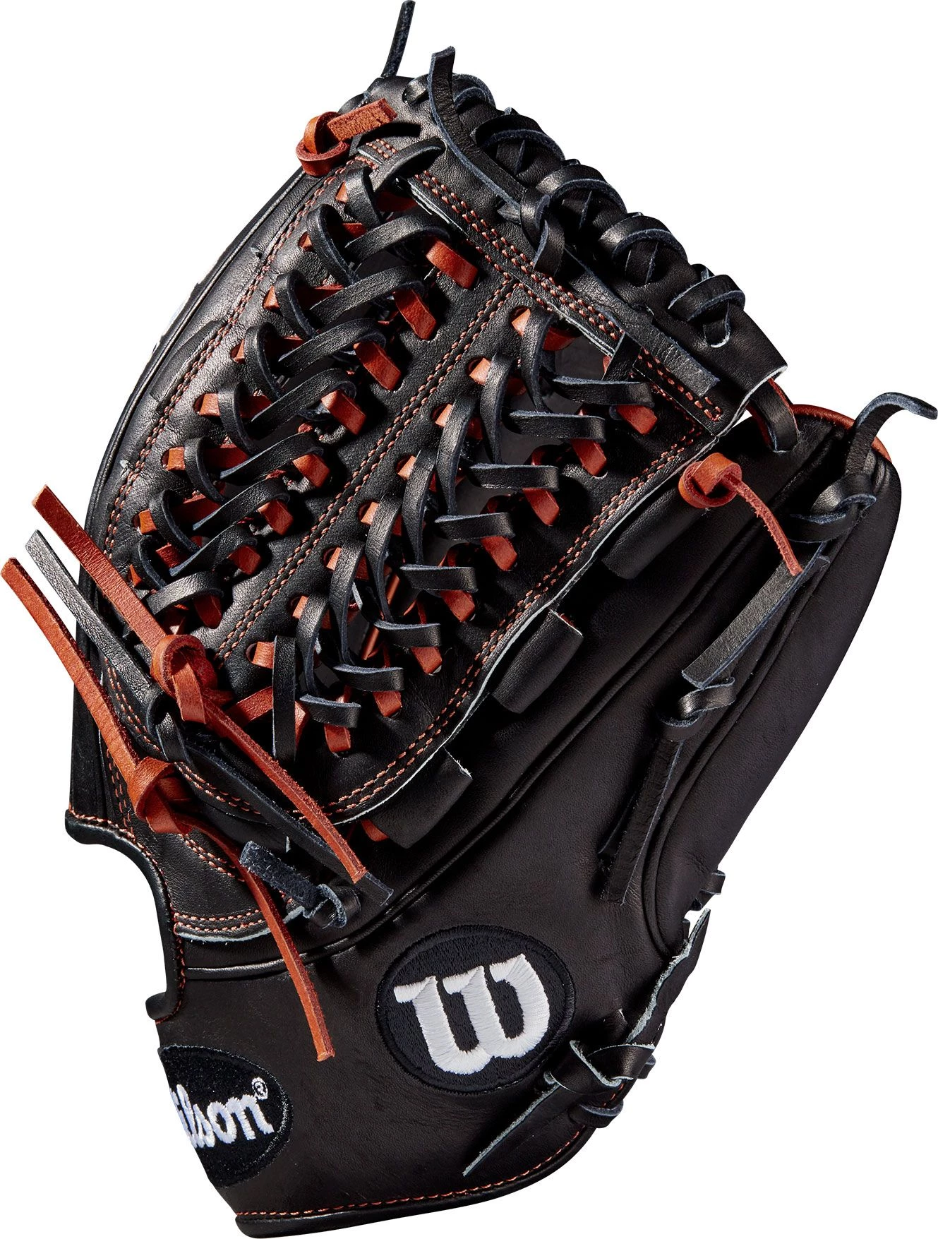 Wilson 11.75'' D33 A2K SuperSkin Series Glove For Men Black/brown - Image 2