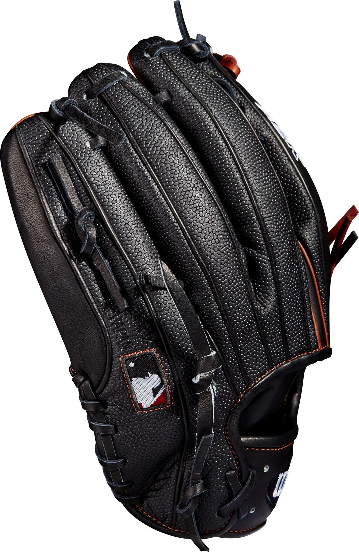 Wilson 11.75'' D33 A2K SuperSkin Series Glove For Men Black/brown - Image 3