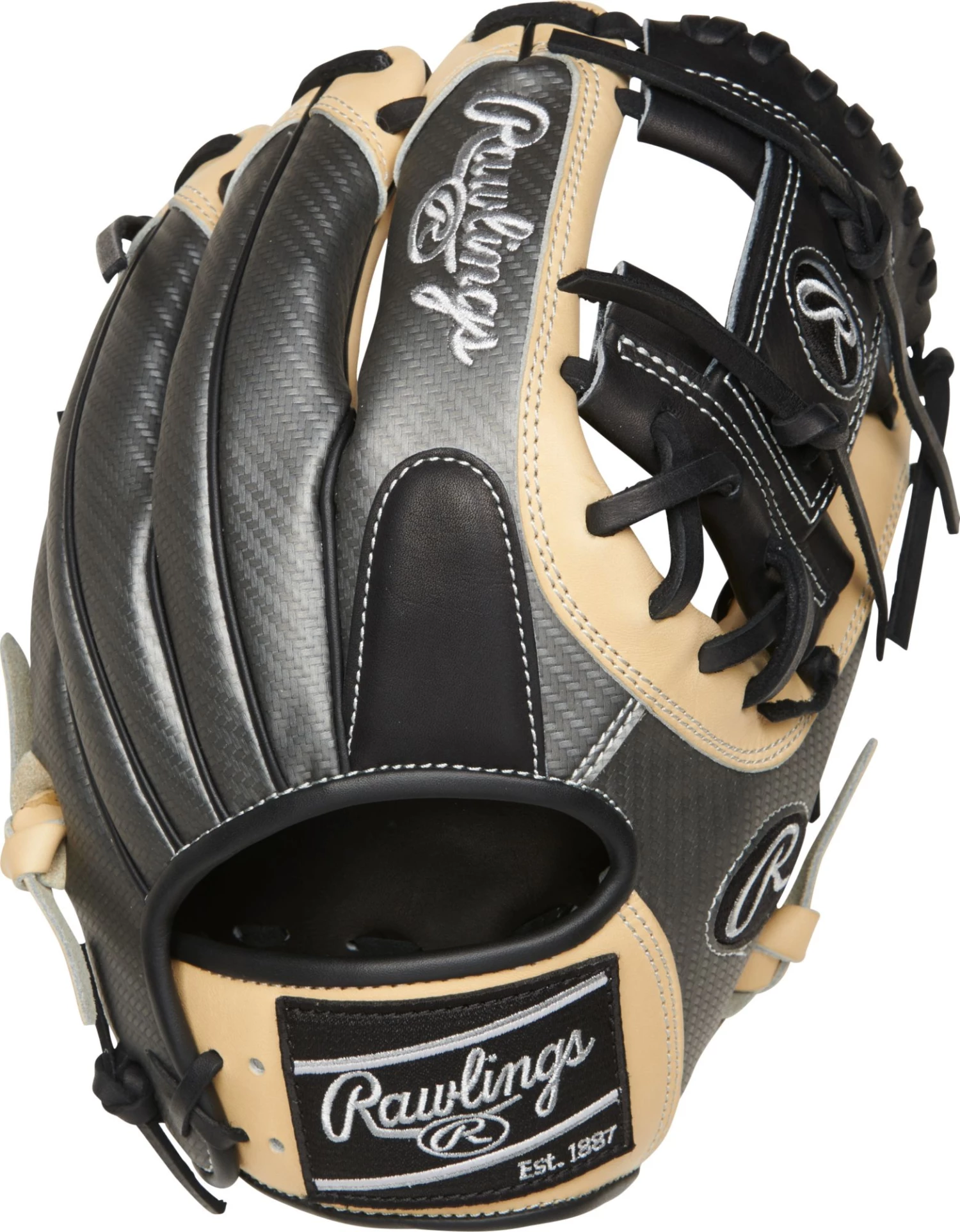 Rawlings 11.5'' HOH R2G Series Glove For Unisex Tan/grey/black - Image 2