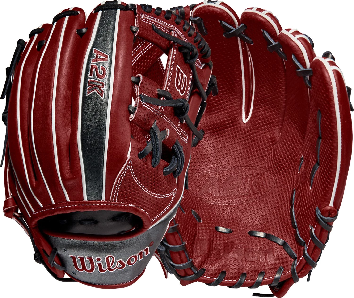 Wilson 11.75'' 1787 A2K Series Glove W/ Spin Control 2022 For Unisex Brick Red