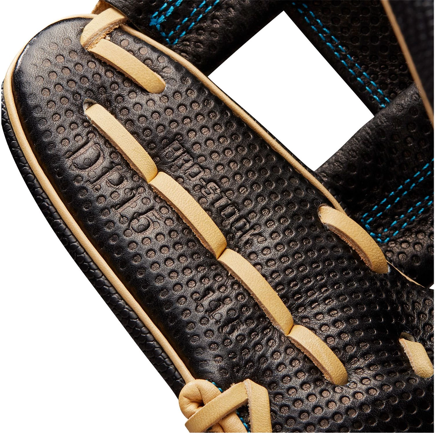 Wilson 11.5'' DP15 Pedroia Fit A2000 SuperSkin Series Glove 2022 For Men Black/blonde - Image 9