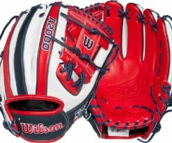 Wilson 11.5'' 1786 USA A2000 Series Glove 2022 For Men Red/white/blue