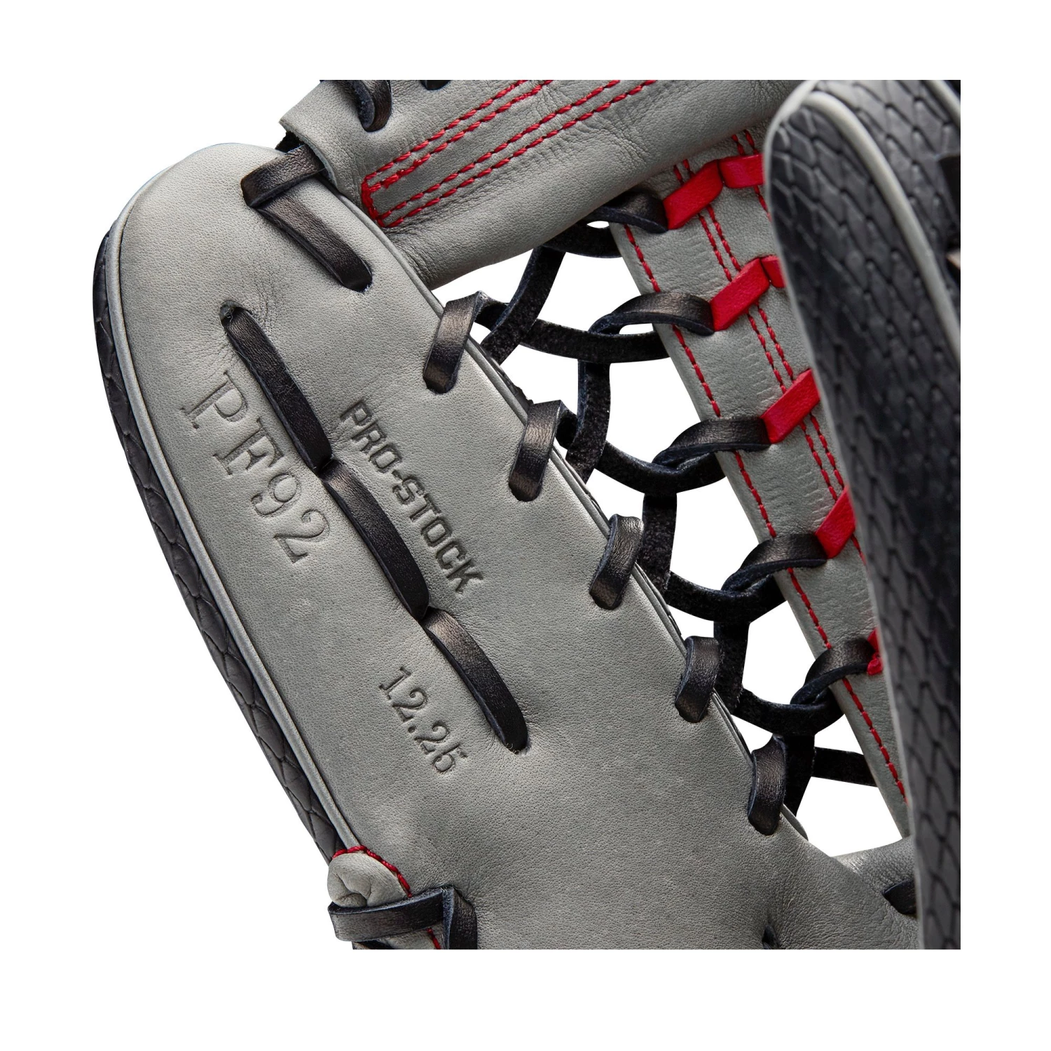 Wilson 12.25'' A2000 Pedroia Fit Series PF92 Glove 2021 For Unisex Black/grey - Image 9