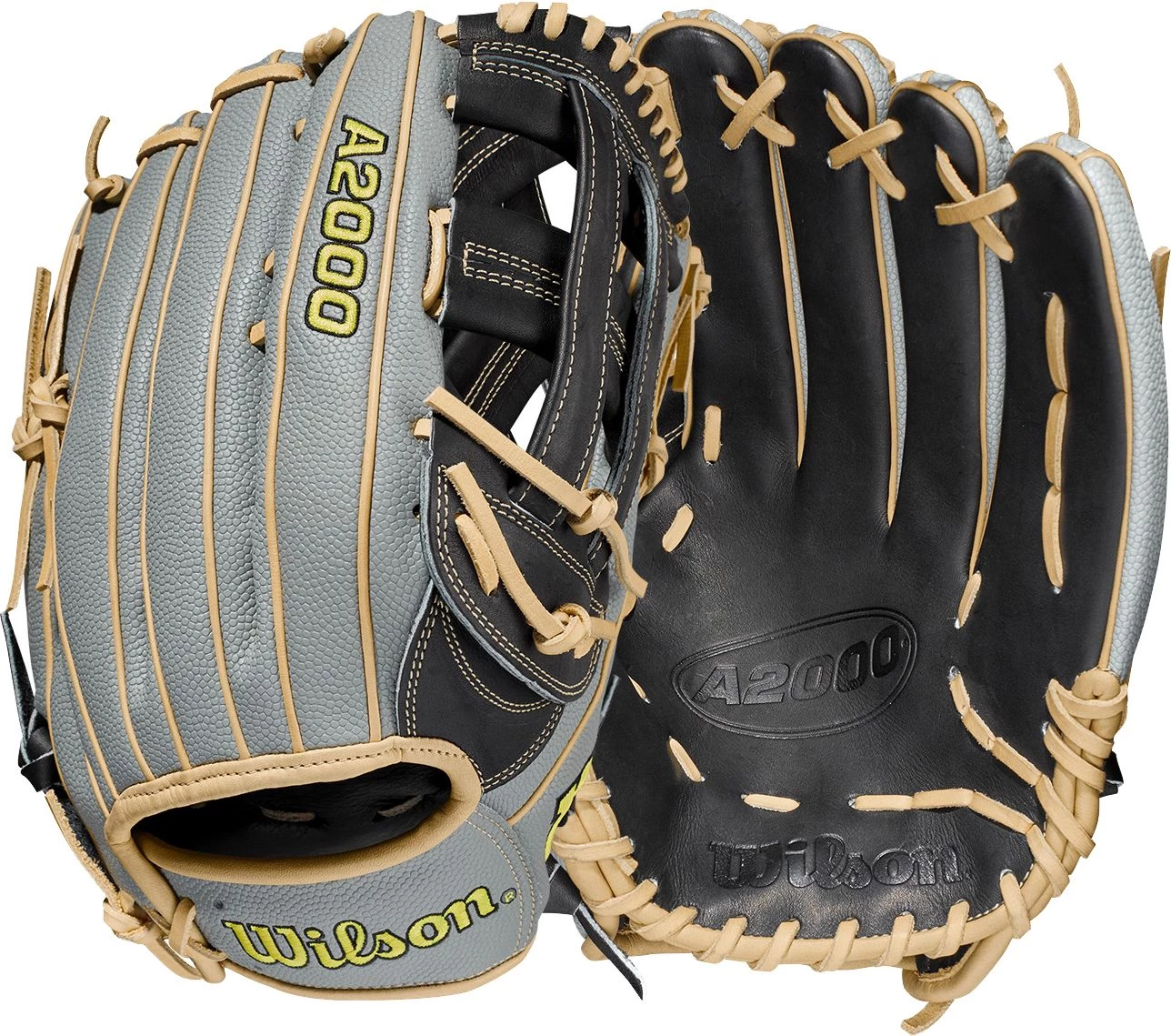 Wilson 12.75'' A2000 SuperSkin Series 1799 Glove 2021 For Unisex Grey/black