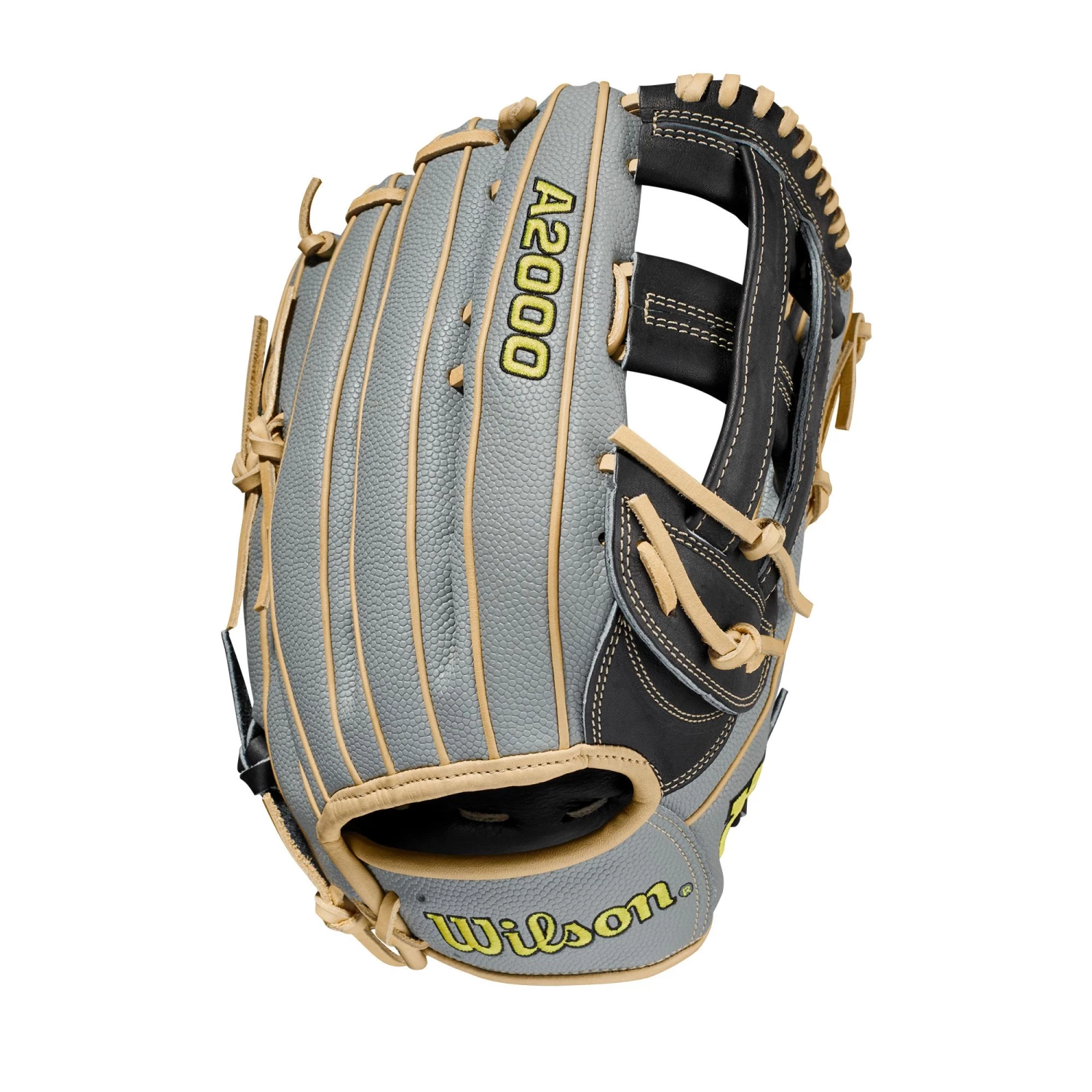 Wilson 12.75'' A2000 SuperSkin Series 1799 Glove 2021 For Unisex Grey/black - Image 2