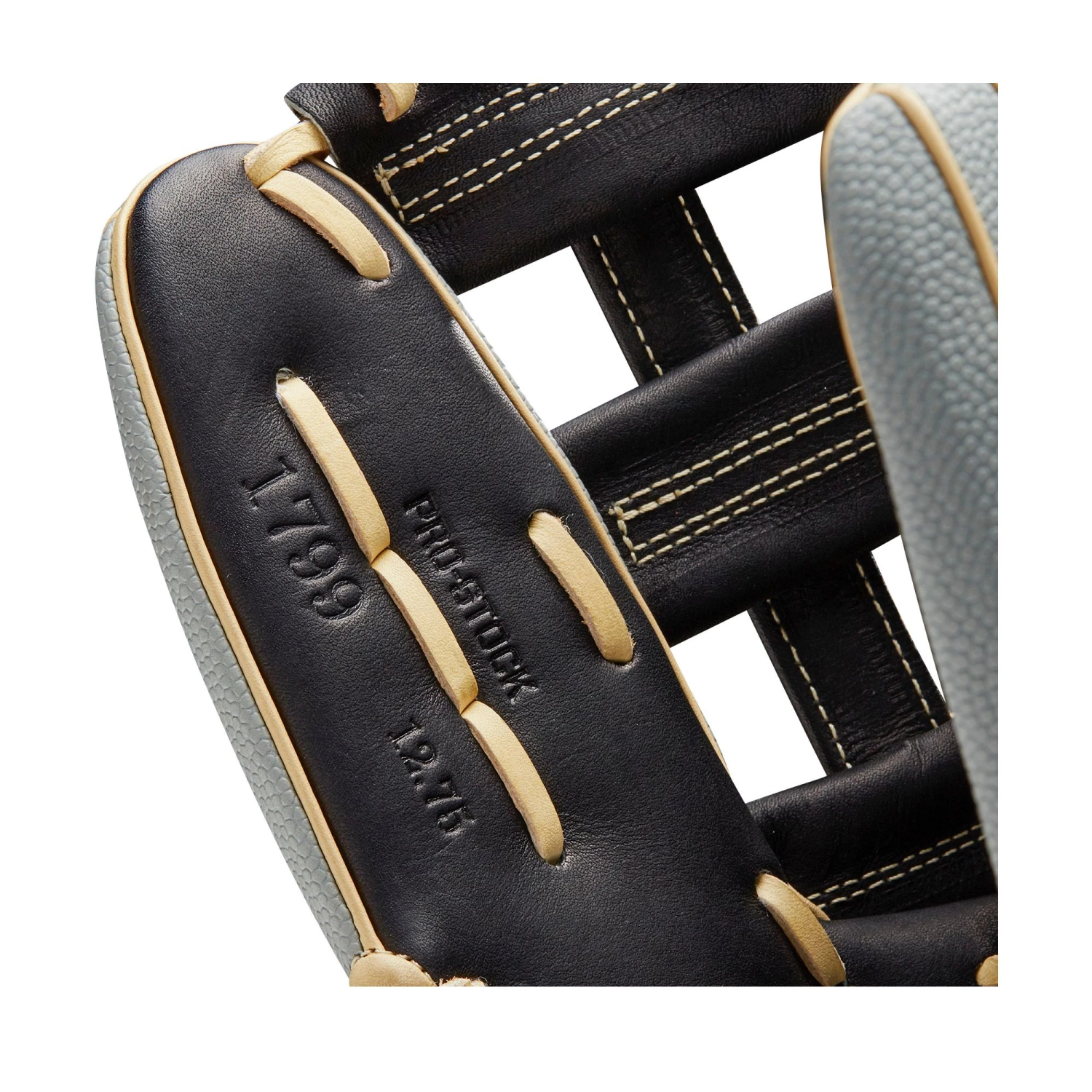 Wilson 12.75'' A2000 SuperSkin Series 1799 Glove 2021 For Unisex Grey/black - Image 9