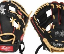 Rawlings 10.5'' Youth Highlight Series Glove 2021 For Unisex Black