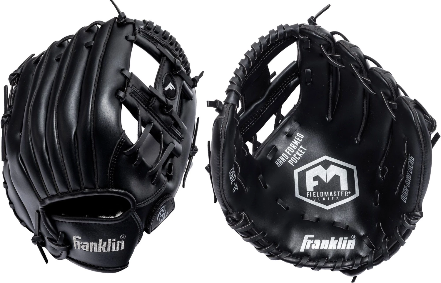 Franklin 11'' Youth Field Master Series Glove For Unisex Black