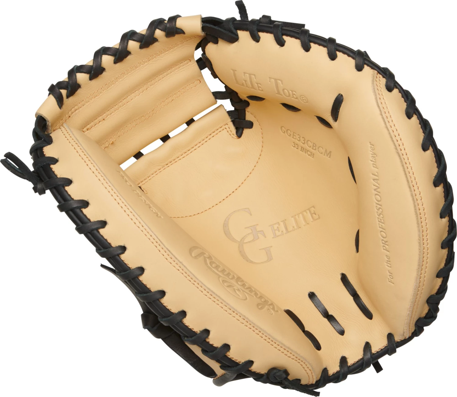 Rawlings 33'' GG Elite Series Catcher's Mitt 2020 For Unisex Camel - Image 3