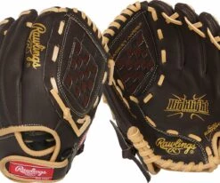 Rawlings 10'' Tee Ball Highlight Series Glove For Unisex Brown