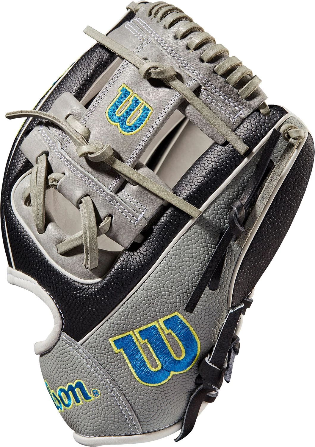 Wilson 11.5'' 1786 A2000 SuperSkin Series Glove 2022 For Men Black/grey - Image 5