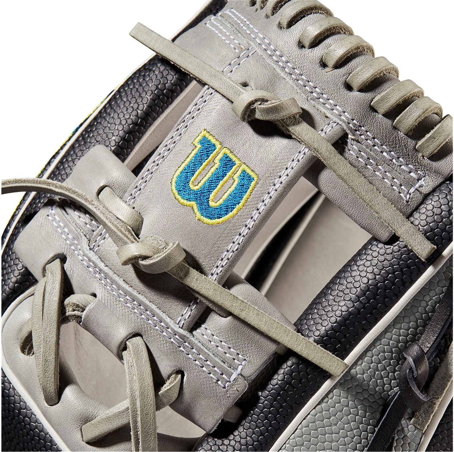 Wilson 11.5'' 1786 A2000 SuperSkin Series Glove 2022 For Men Black/grey - Image 7