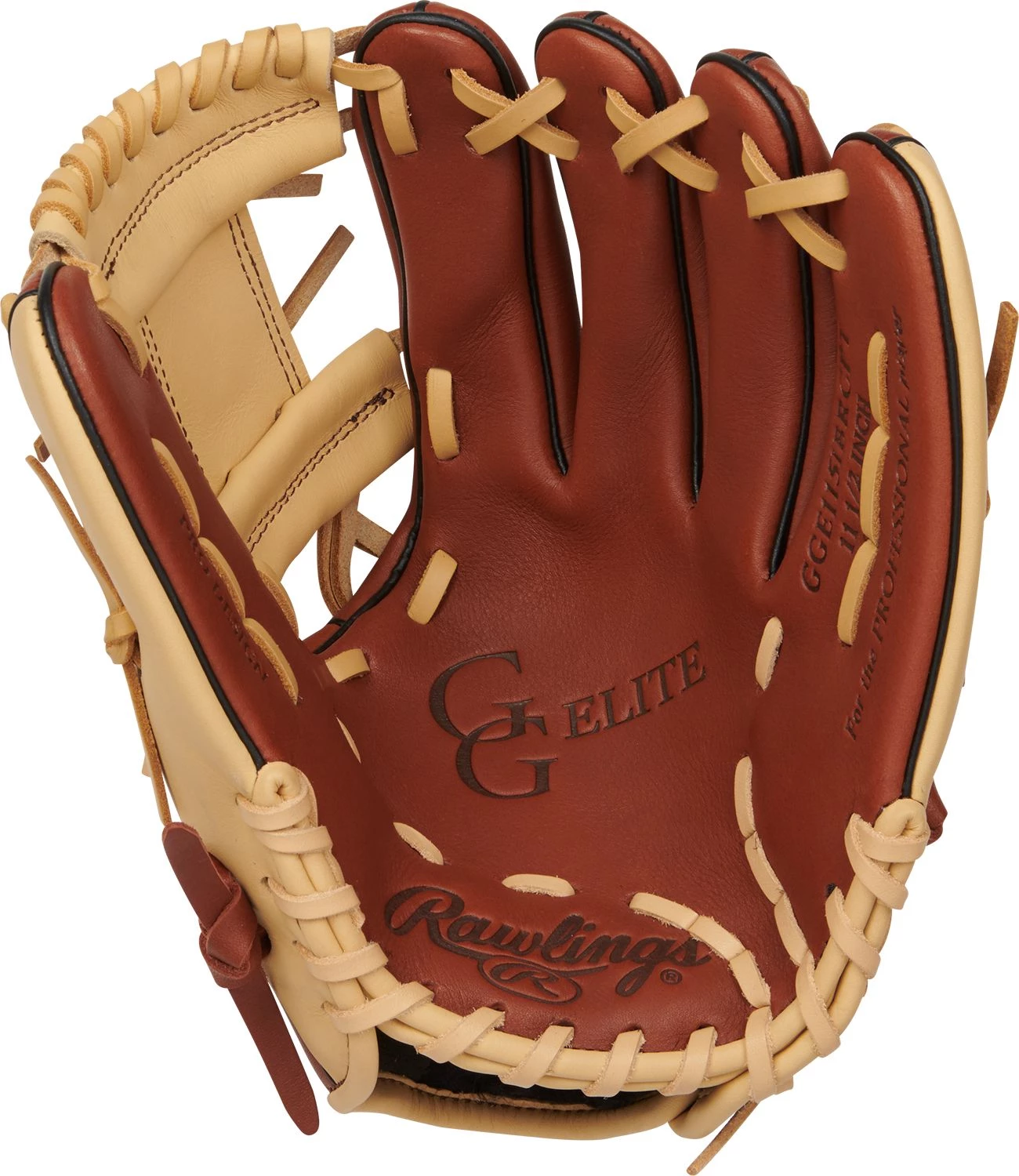 Rawlings 11.5'' Youth GG Elite Series Glove 2021 For Unisex Brown - Image 4