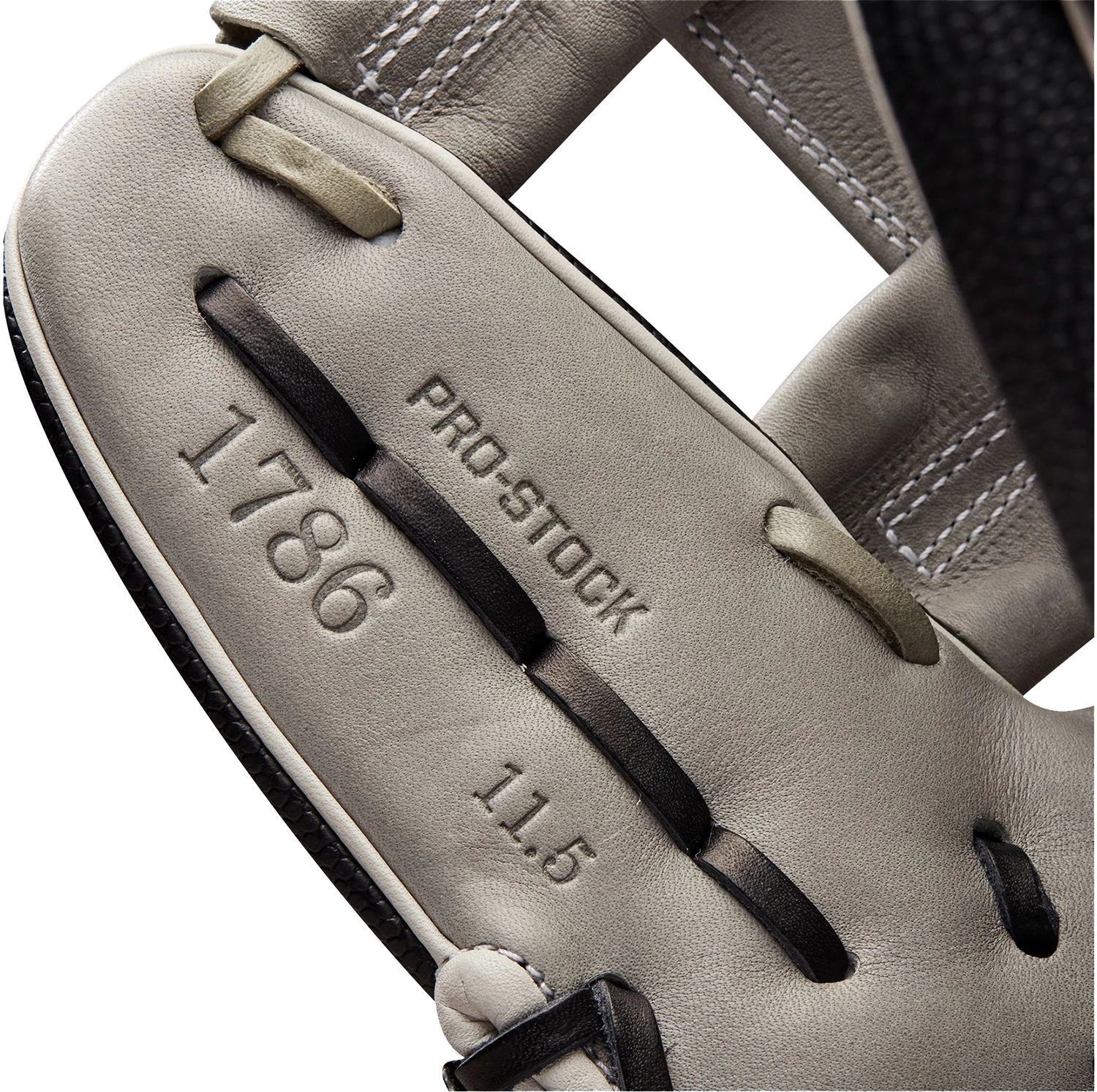 Wilson 11.5'' 1786 A2000 SuperSkin Series Glove 2022 For Men Black/grey - Image 9