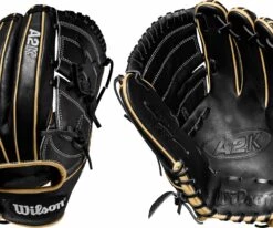 Wilson 12'' B2 A2K Series Glove For Men Black/blonde