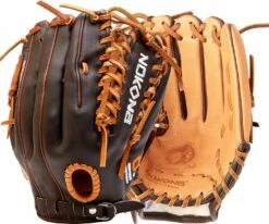 Nokona 12.5'' Alpha Series Glove For Unisex Brown/tan