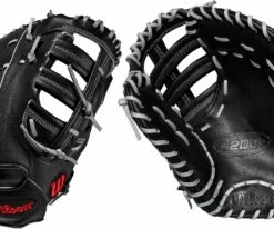 Wilson 12.25'' A2000 SuperSkin Series First Base Mitt For Men Black