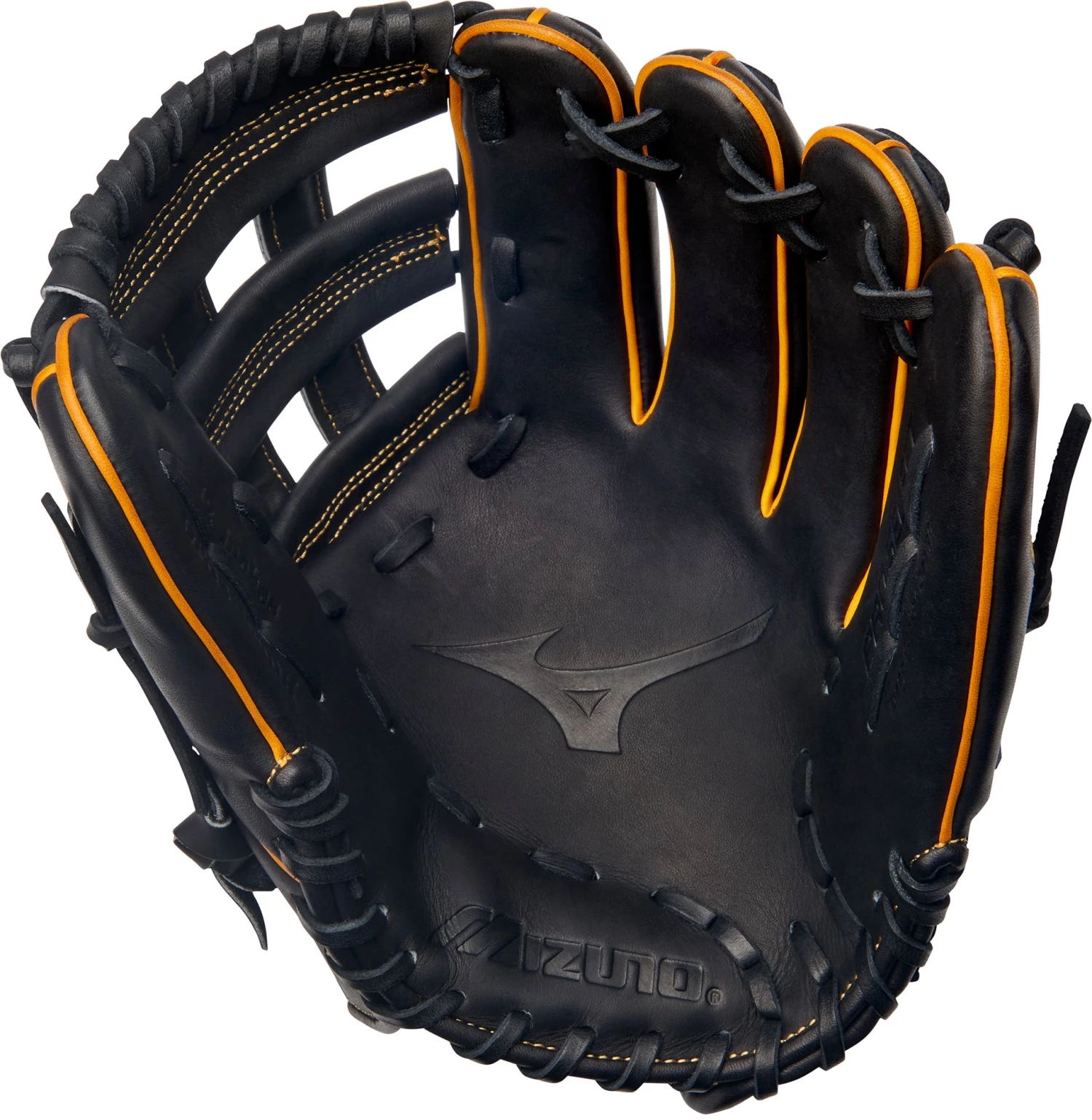 Mizuno 12" Pro Select Glove 2022 For Men Black/gold - Image 3