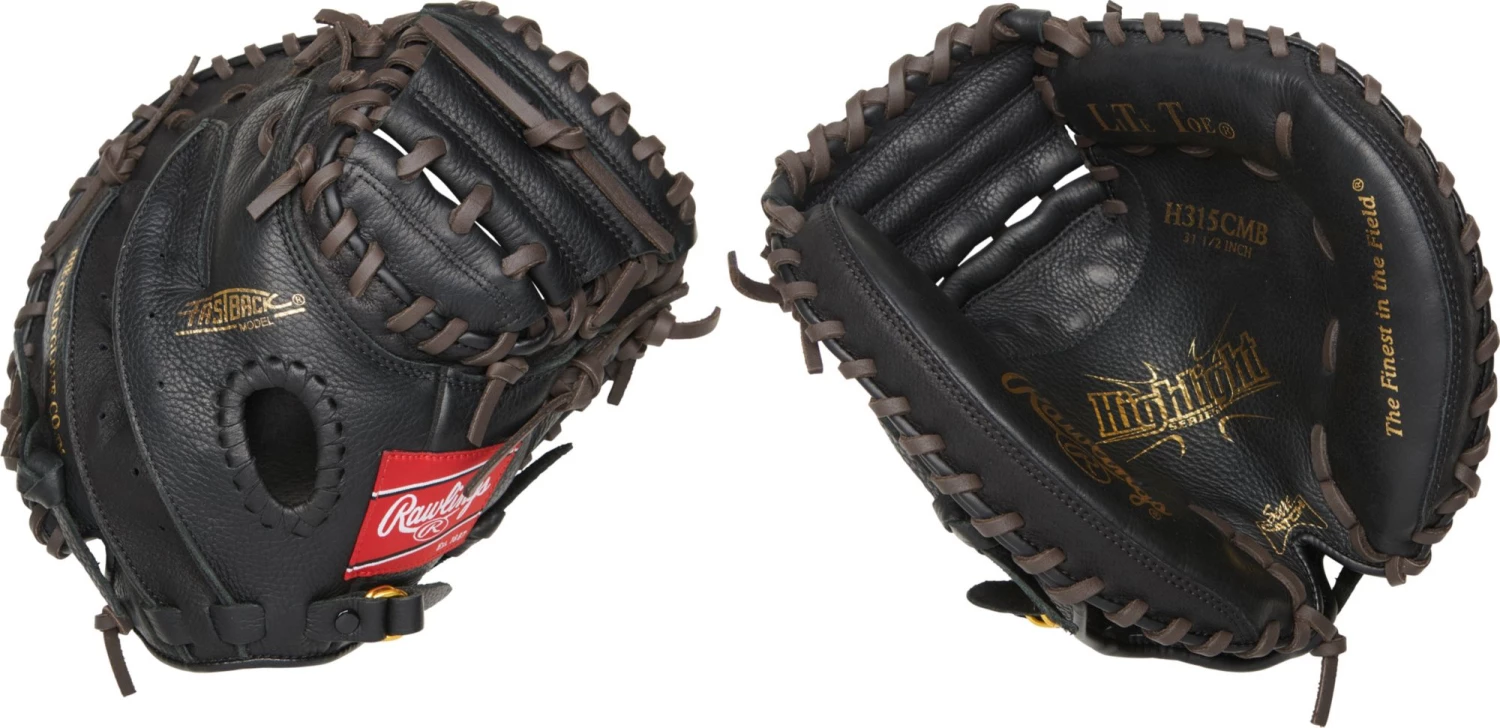 Rawlings 31.5'' Youth Highlight Series Catcher's Mitt For Unisex Black/brown