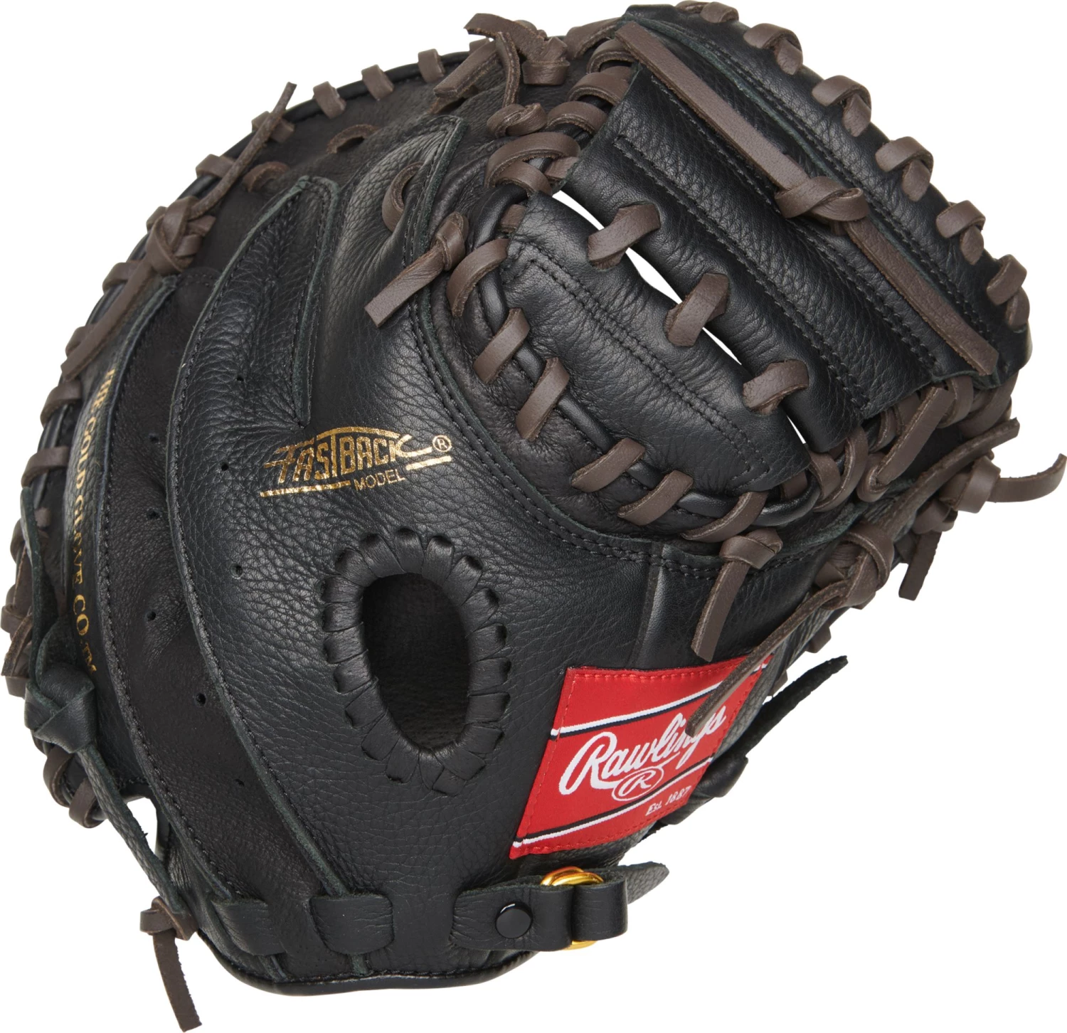 Rawlings 31.5'' Youth Highlight Series Catcher's Mitt For Unisex Black/brown - Image 2