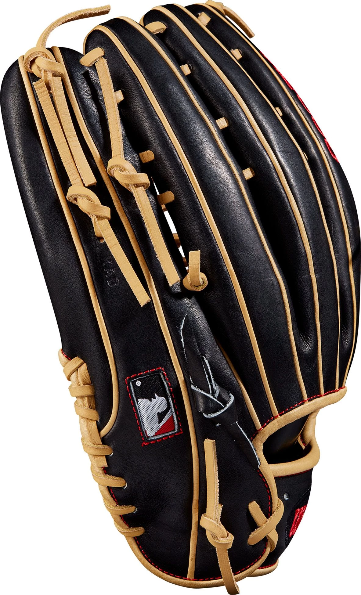 Wilson 12.75'' OT6 A2000 Series Glove For Men Black/blonde - Image 6