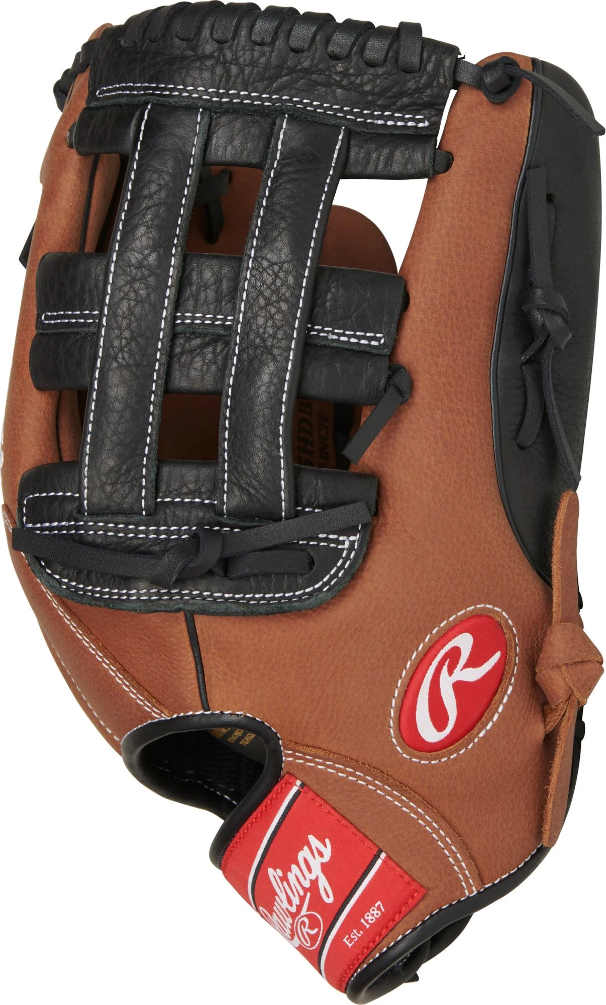 Rawlings 12.75'' Premium Series Glove For Unisex Brown/black - Image 5