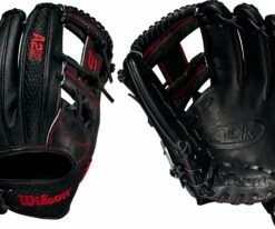 Wilson 11.75'' A2K SuperSkin Series 1787 Glove 2021 For Unisex Black Ss/red