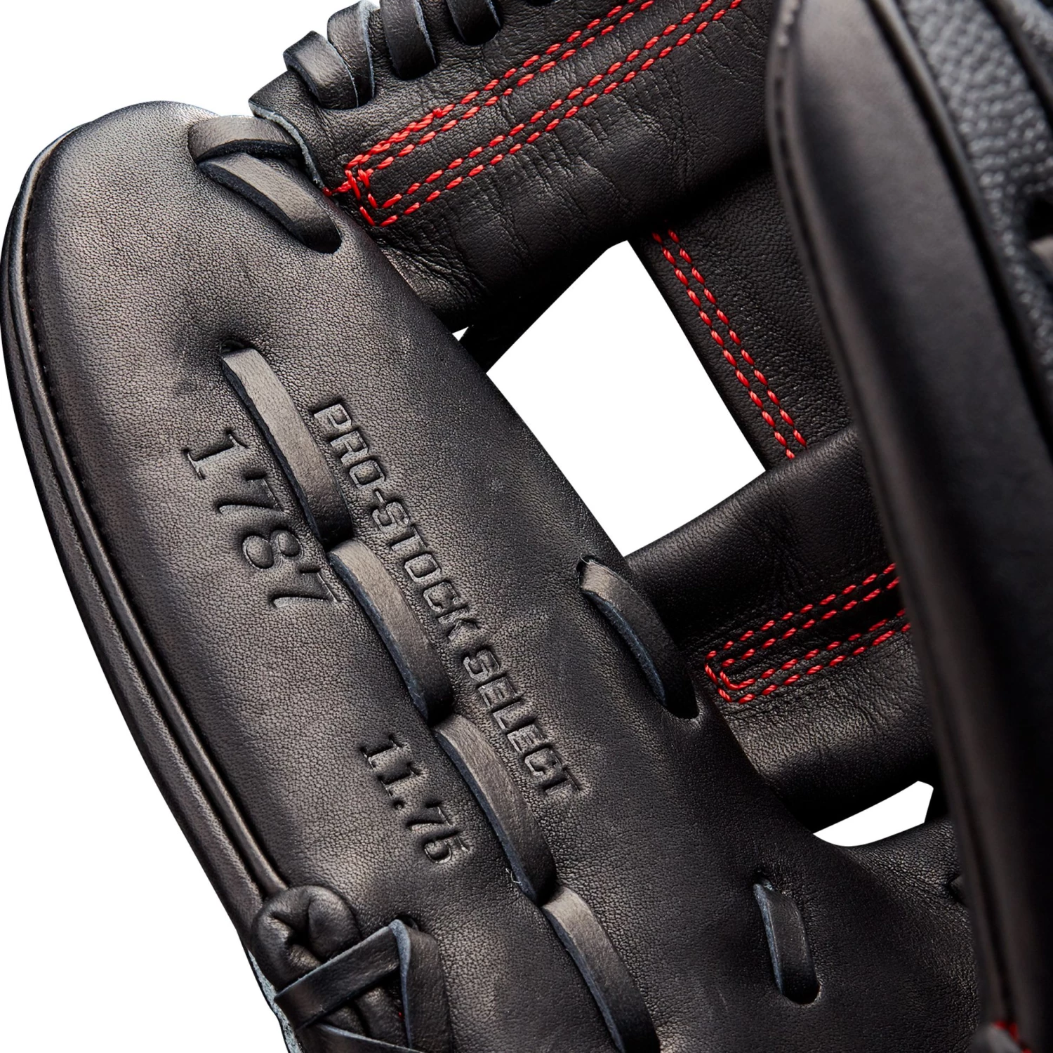 Wilson 11.75'' A2K SuperSkin Series 1787 Glove 2021 For Unisex Black Ss/red - Image 7